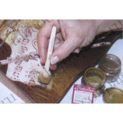 Пурпурин, пудра для патинирования "Porporina", золотой, 30 мл, Stamperia (Италия)