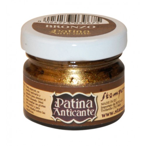 Паста для патинирования Patina Anticante K3P16B, бронза, Stamperia, 20 мл