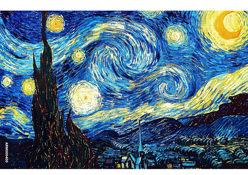 рисовая бумага для декупажа Звездная ночь, Ван Гог