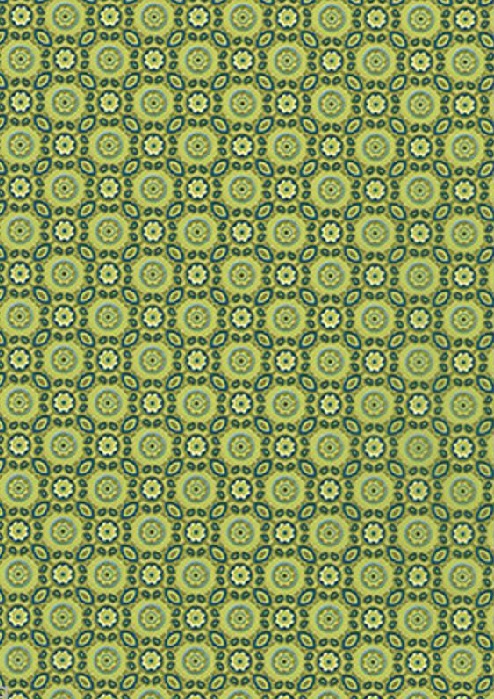Бумага для декопатча Decopatch 643 орнамент зеленый