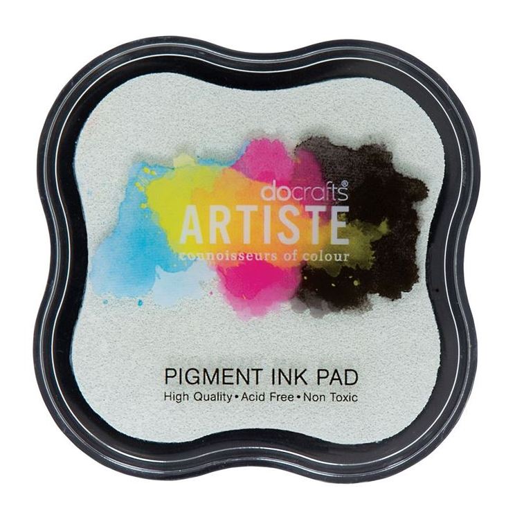 Штемпельная подушка для эмбоссинга, бесцветная Pigment Ink Pad Clear Emboss