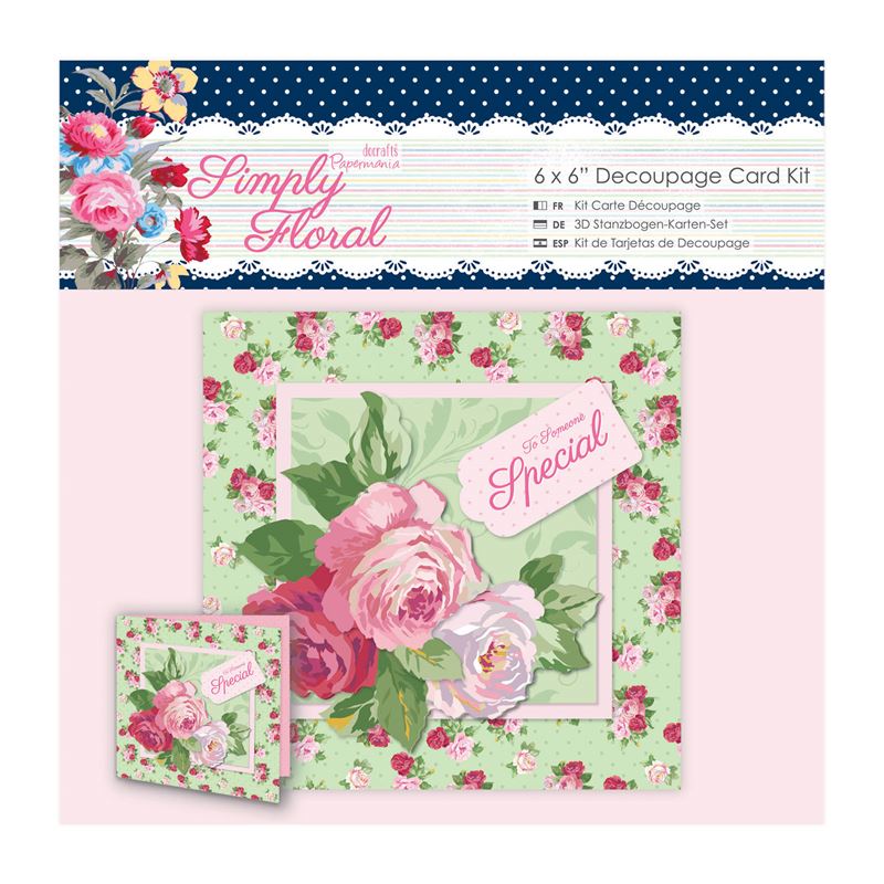 Набор для изготовления открытки Simply Floral