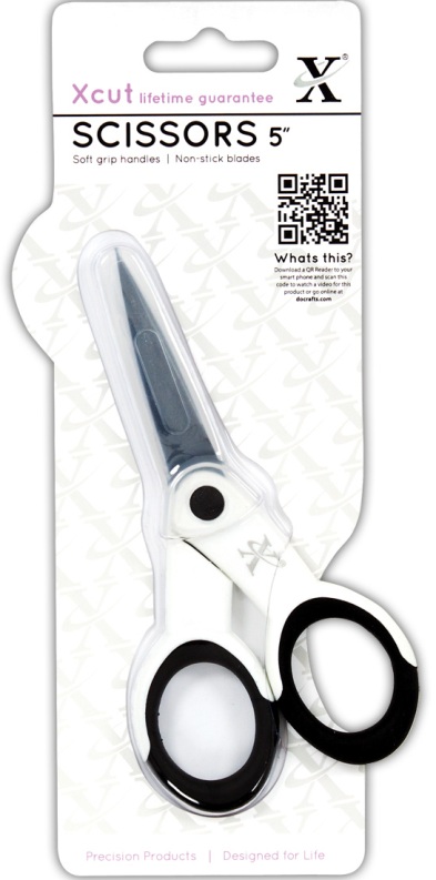 Ножницы тефлоновые для скрапбукинга, для скотча, NON-STICK Xcut DoСrafts