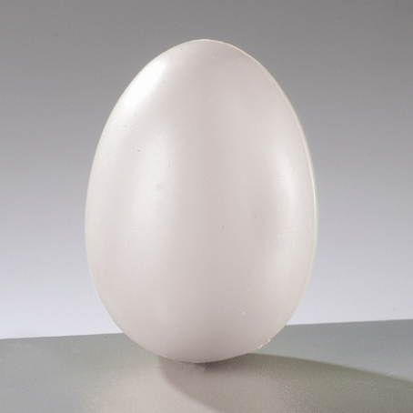 Заготовк пасхальное яйцо из белого пластика