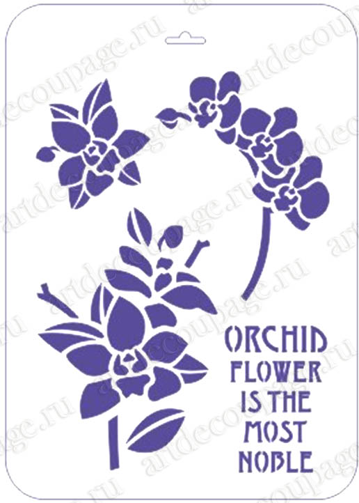 Трафареты для росписи Орхидеи, Event Design, купить