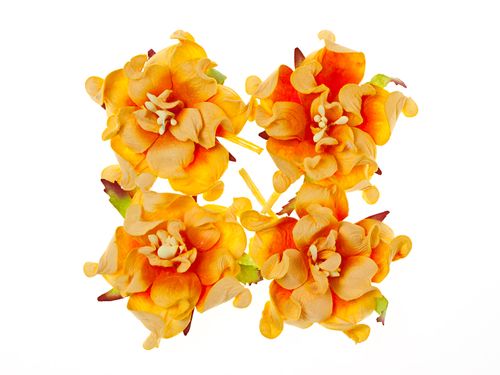 Миниатюрные декоративные цветы для скрапбукинга Гардении, купить