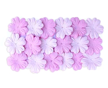 Цветы декоративные из бумаги для скрапбукинга, флористики