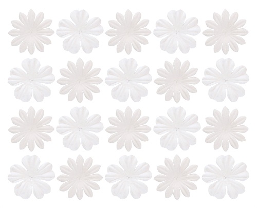 Цветы декоративные из бумаги для скрапбукинга, флористики