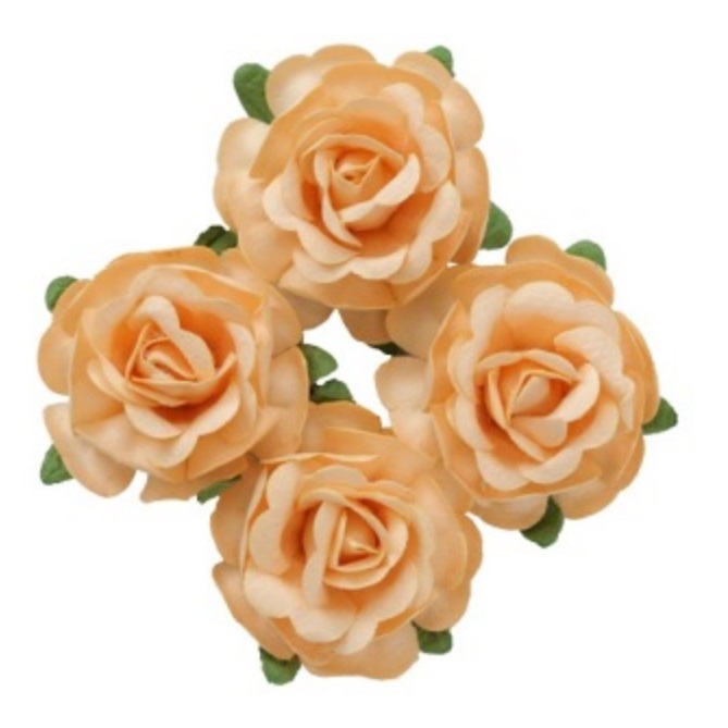 Цветы розы для скрапбукинга и декора