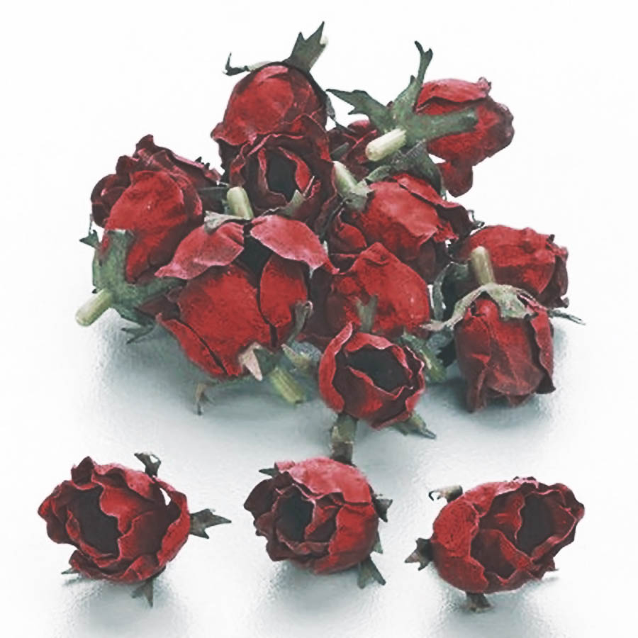 Искусственные миниатюрные цветы, бутоны роз, для флористики и топиарий, купить - магазин АртДекупаж