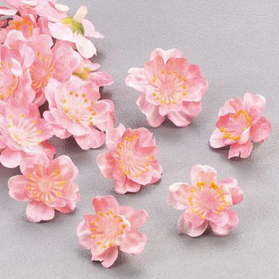 Искусственные цветы Миндаль для миниатюрных композиций и декорирования
