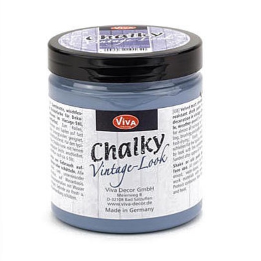 Краска меловая Chalky Vintage-Look 603 дымчато-голубой Viva Decor 