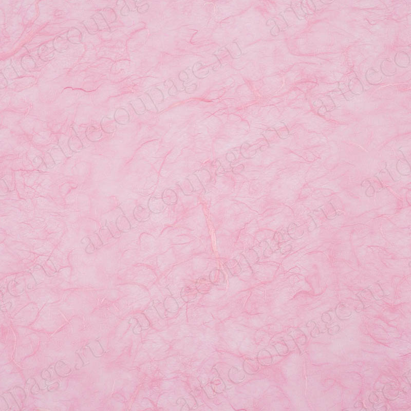 однотонная рисовая бумага для декупажа розовая без рисунка