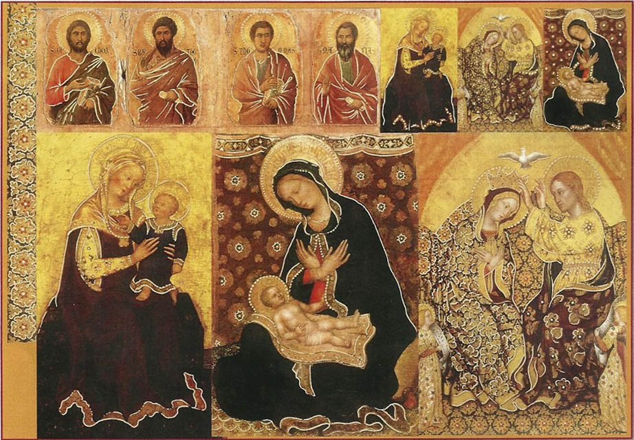 Декупажная карта икона