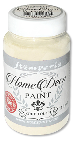 Краска меловая Home Deco теплый белый Stamperia KAH02