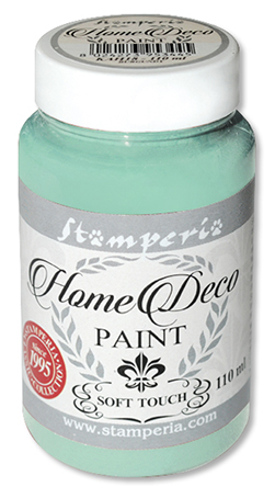 Краска меловая Home Deco акварельный зеленый Stamperia KAH09