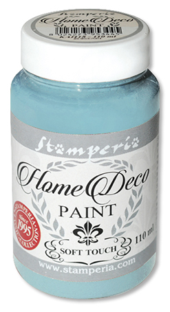 Краска меловая Home Deco пыльный голубой Stamperia KAH10