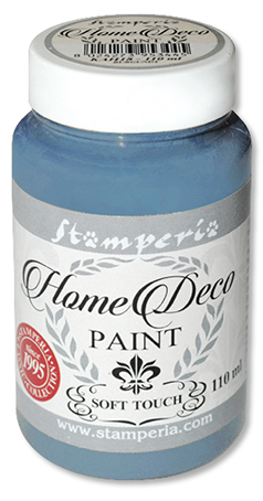 Краска меловая Home Deco голубой Stamperia KAH11