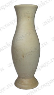 Заготовки для декупажа ваза деревянная, купить - магазин АртДекупаж
